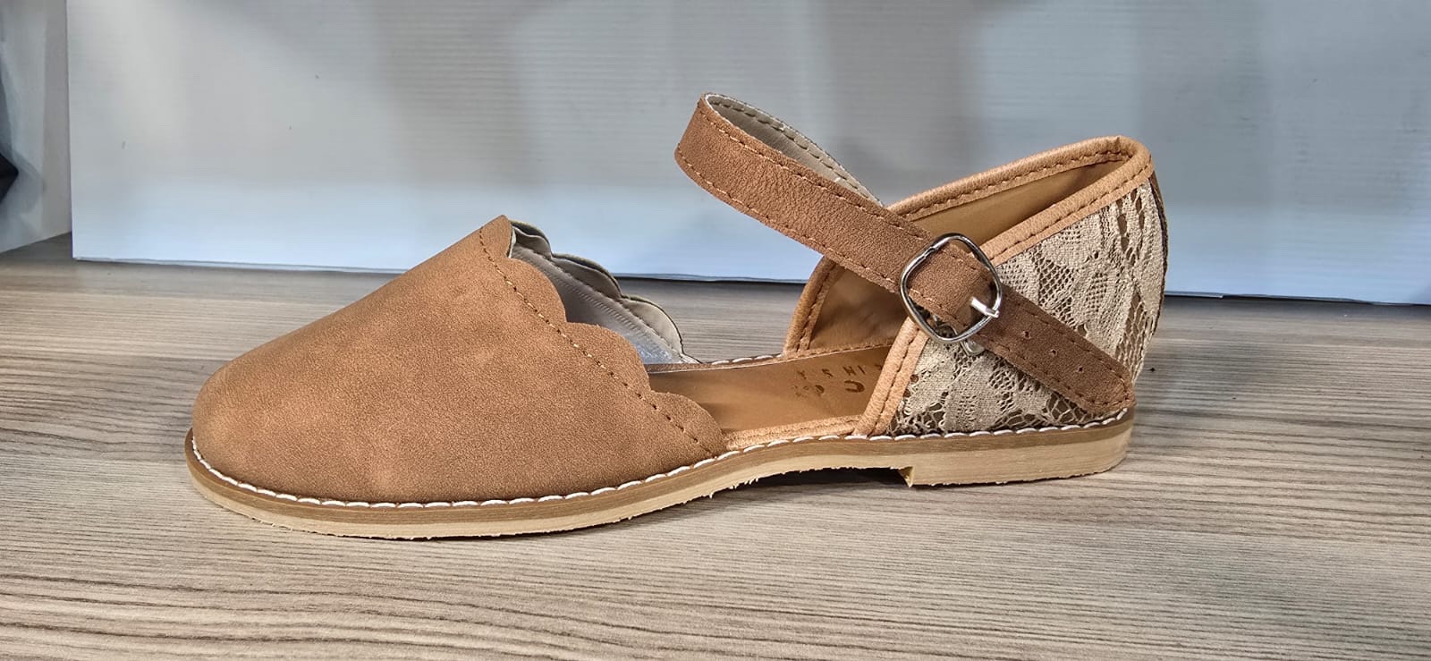 Babydoll Shoes with Lace Backing