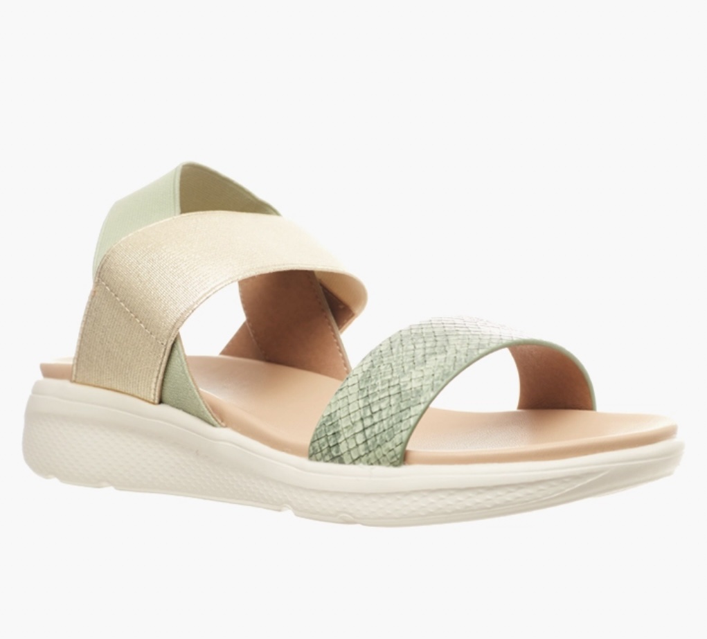Soft Style by Hush Puppies Sage Soft Godana Crossover Ankle Strap Sandals