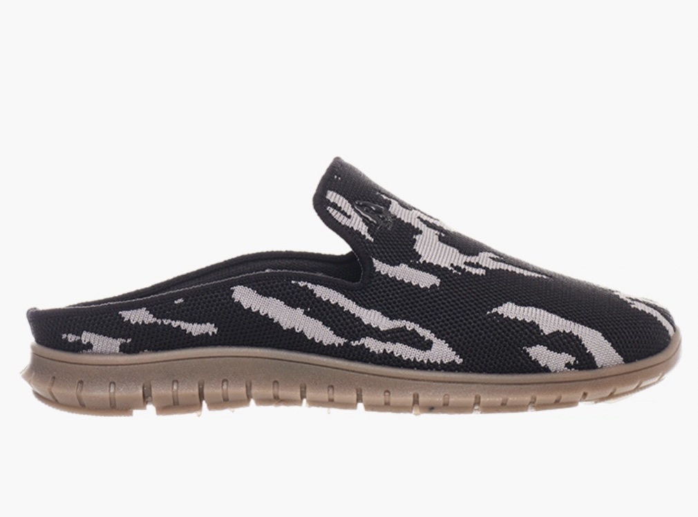 Soft Style by Hush Puppies Black Multi Soft Nylie Round Toe Mules - Image 2