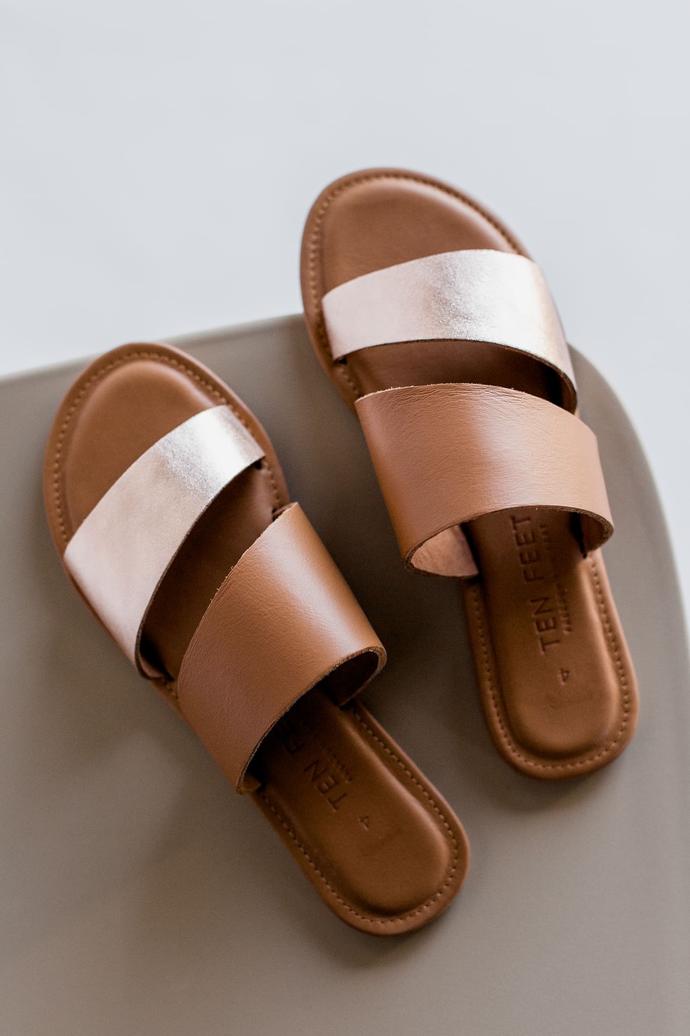Ten Feet Tapered Double Strap Sandal - Image 3