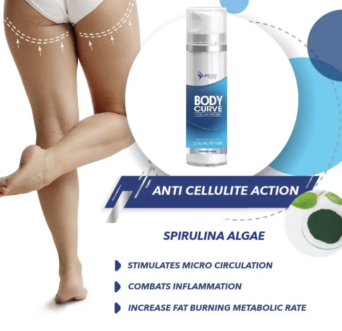 Lipogon Body Curve Cellulite Gel - Image 3