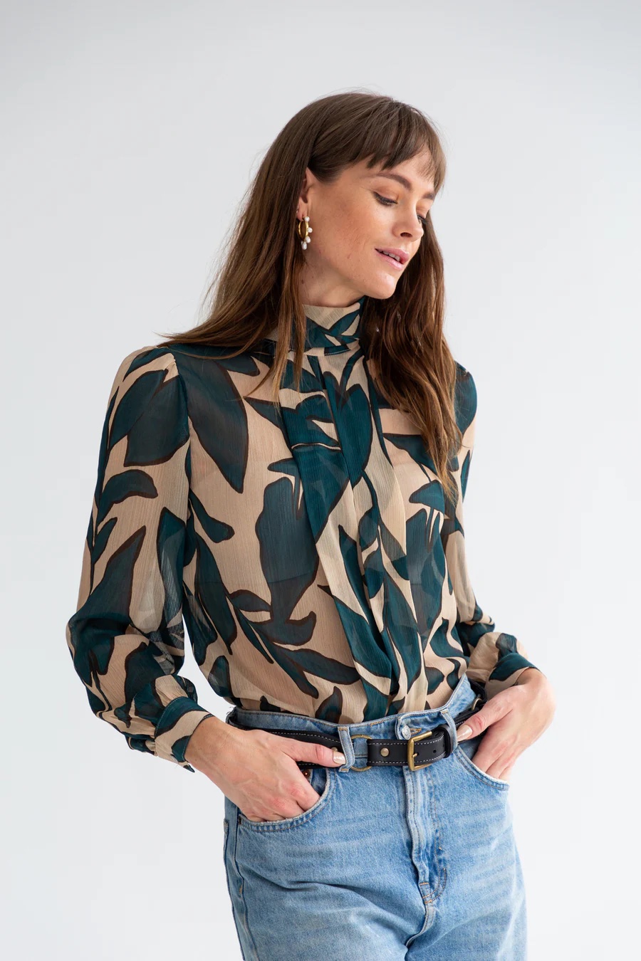 Kinda Green Dulce Blouse