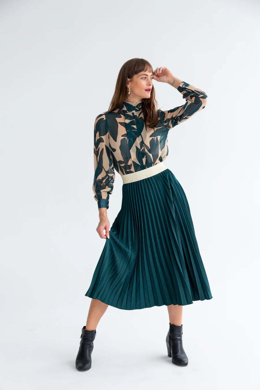 Kinda Green Dulce Blouse - Image 6