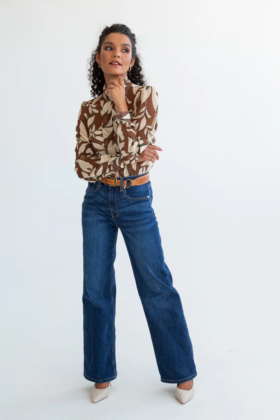 Kinda Brown Dulce Blouse - Image 2