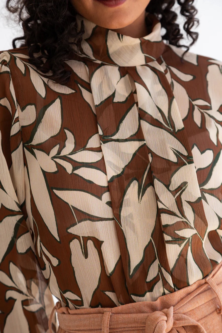 Kinda Brown Dulce Blouse - Image 5