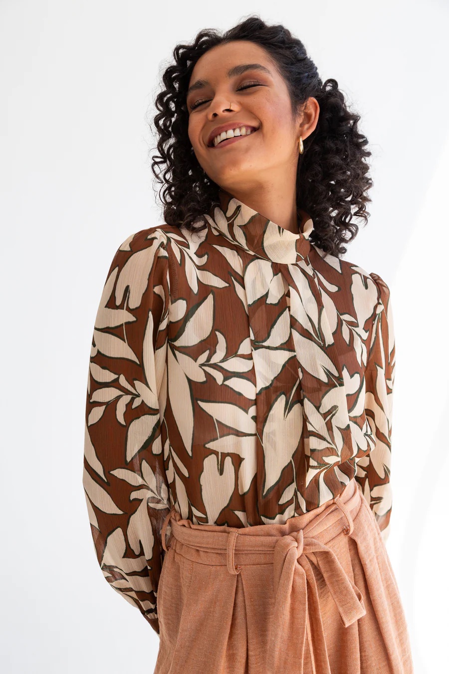 Kinda Brown Dulce Blouse