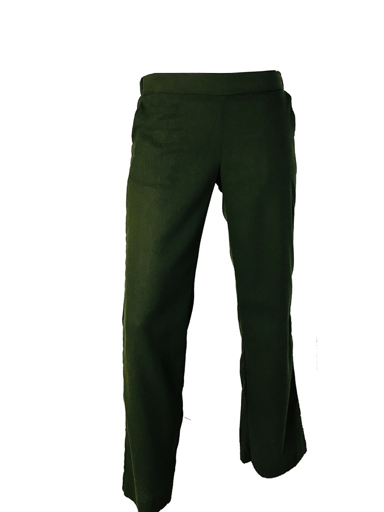 Kate Jordan Green Linen Pants